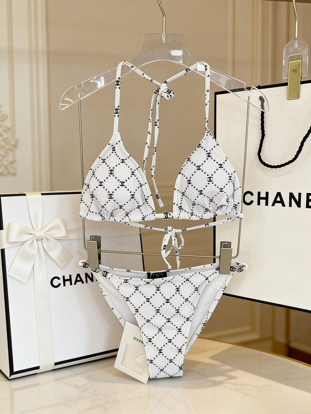 Chanel Iconic Quilted Swimwear - Picture 6 of 6
